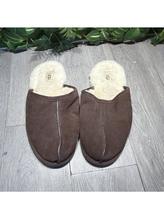 UGG Scuff Brown Suede Slippers Mens US11/UK10/EU44 (1101111) main image 7